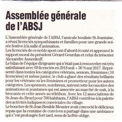 Assemblée Générale