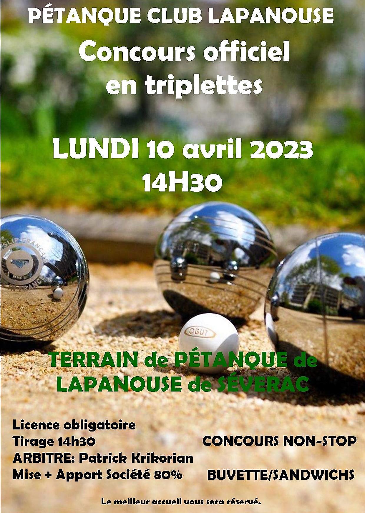 Concours du 10 04 2023 2 1 1841